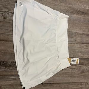 NWT white Adidas Club skirt